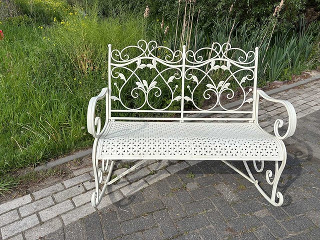 Franse tuinbank - afbeelding 1 van  3