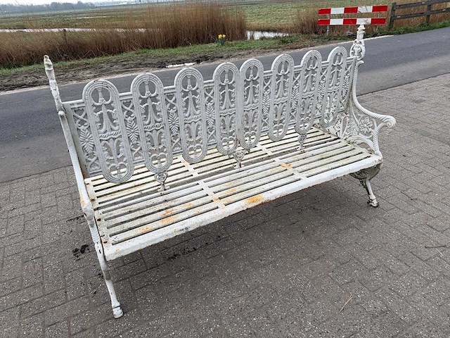 Franse tuinbank - afbeelding 4 van  5