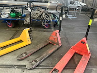 Franz kahl fk bullie hydraulische handpalletwagen - afbeelding 1 van  5