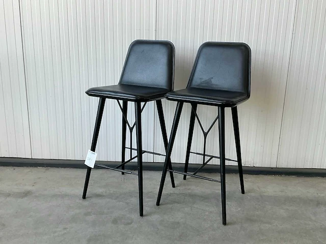 Fredericia 1730 barkruk (2x) - afbeelding 1 van  6