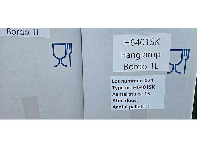 Freelight - bordo h6401sk - hanging lamp (15x) - afbeelding 3 van  4