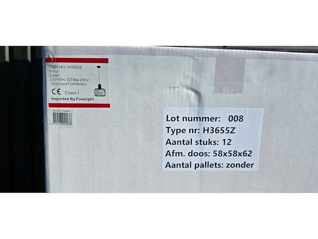 Freelight - costola h3655z - hanglamp (12x) - afbeelding 2 van  3