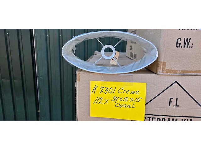 Freelight - ovale kap k7301c - lampshades & bases (45x) - afbeelding 3 van  4