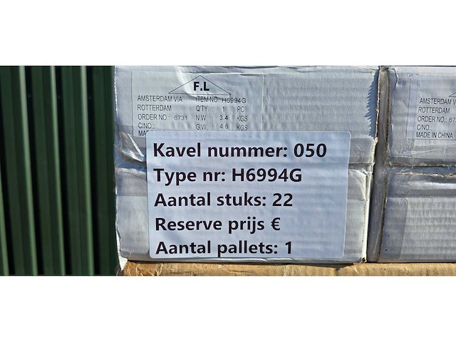 Freelight - struzzo h6994g - hanging lamp (22x) - afbeelding 7 van  8