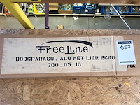 Freeline boogparasol alu met lier - afbeelding 2 van  2