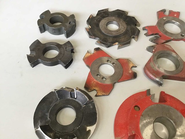 Freesgereedschap (8x) - afbeelding 2 van  3