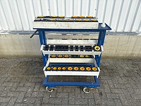 Freesgereedschap houder met wielen