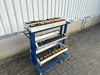 Freesgereedschap houder met wielen - afbeelding 3 van  8