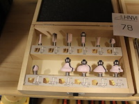 Freeskoppen en gatenboren in houten kistjes - afbeelding 2 van  3