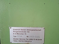 Freesmachine, deckel, fp 3a, volgen opgave 1994 - afbeelding 8 van  26