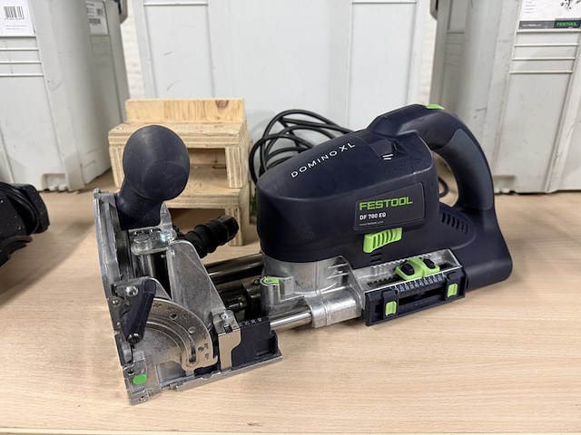 Freesmachine in systainer festool, df 700 eq-plus domino xl - afbeelding 5 van  12
