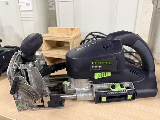Freesmachine in systainer festool, df 700 eq-plus domino xl - afbeelding 6 van  12