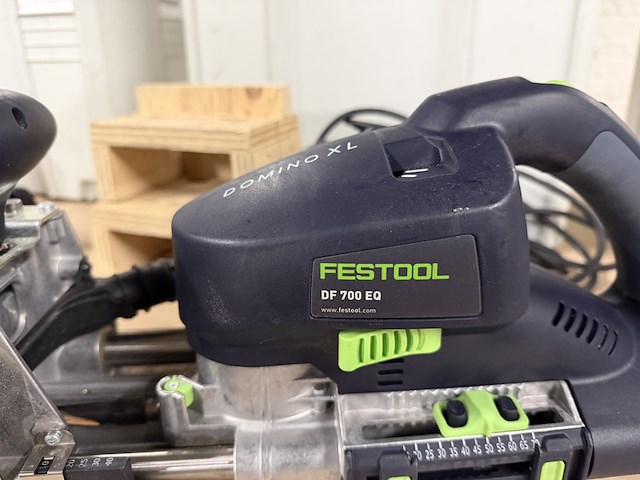 Freesmachine in systainer festool, df 700 eq-plus domino xl - afbeelding 7 van  12