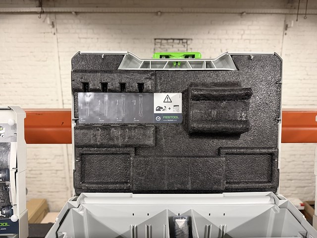Freesmachine in systainer festool, df 700 eq-plus domino xl - afbeelding 11 van  12