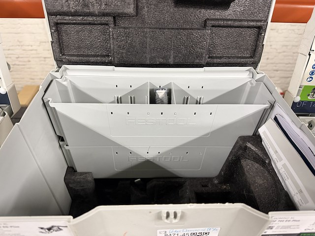 Freesmachine in systainer festool, df 700 eq-plus domino xl - afbeelding 12 van  12