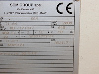 Freesmachine scm t110n met automatische doorvoer. bouwjaar 2005. 400v. exclusief stofafzuiging. let op: kav... onderdeel van combinatiekavel combinatiekavel van de kavels b005 en b011. - afbeelding 6 van  6
