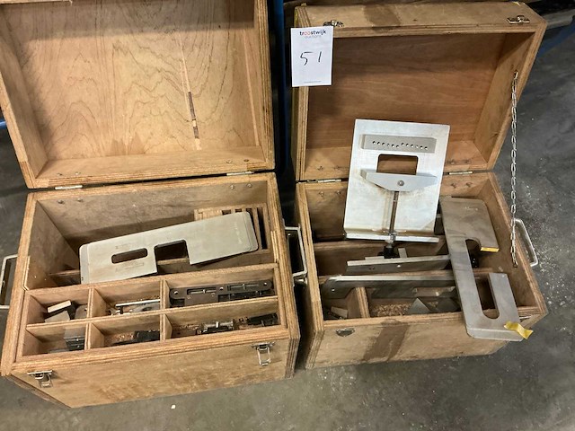 Freessjabloon scharnier (6x) - afbeelding 1 van  11