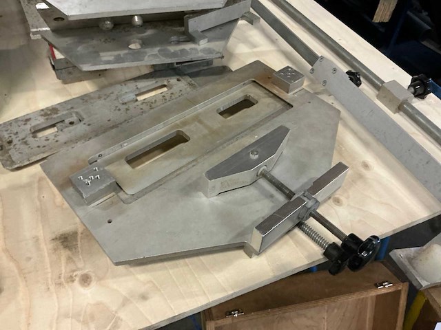 Freessjabloon scharnier (6x) - afbeelding 9 van  11