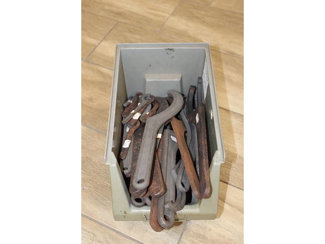 Freessleutels in kunststof bak. - afbeelding 2 van  2