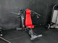 Freeweight deltoid press krachtstation - afbeelding 1 van  4