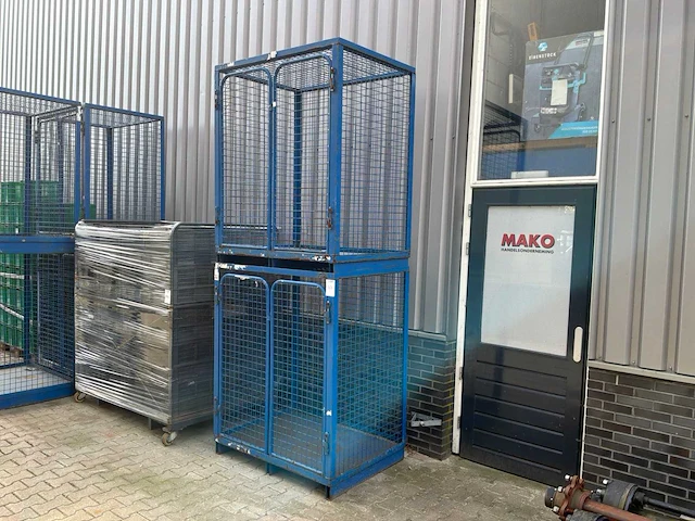 Freimuth lager- und fördertechnik gitterbox (2x) - afbeelding 1 van  5