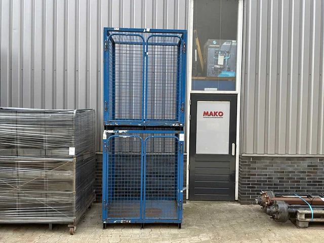 Freimuth lager- und fördertechnik gitterbox (2x) - afbeelding 2 van  5