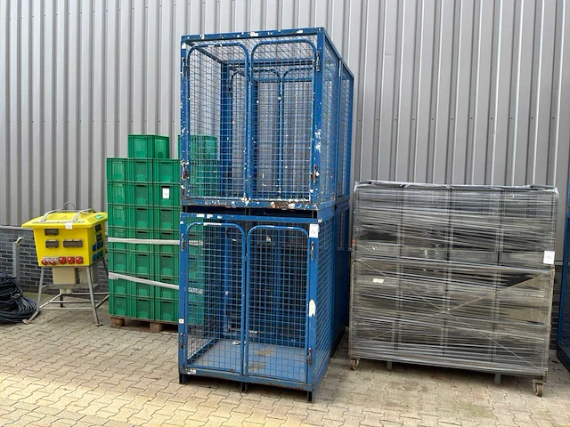 Freimuth lager- und fördertechnik gitterbox (4x) - afbeelding 1 van  6