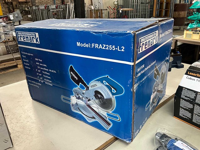 Fremark fraz255-l2 afkortcirkelzaagmachine - afbeelding 2 van  5