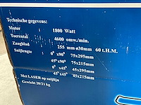 Fremark fraz255-l2 afkortcirkelzaagmachine - afbeelding 3 van  5