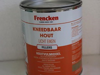 Frencken kneedbaar houtvulmiddel, diverse soorten o.a. licht eiken, vuren/grenen - 3 blikken á 250ml - afbeelding 2 van  3