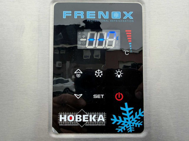 Frenox - dubbel deurs ongebruikt - vriezer - afbeelding 2 van  3