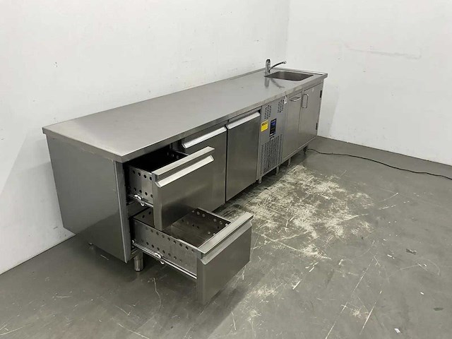 Frenox - koelwerkbank met spoeltafel - afbeelding 5 van  14