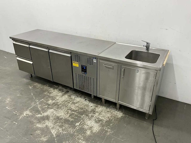 Frenox - koelwerkbank met spoeltafel - afbeelding 1 van  14