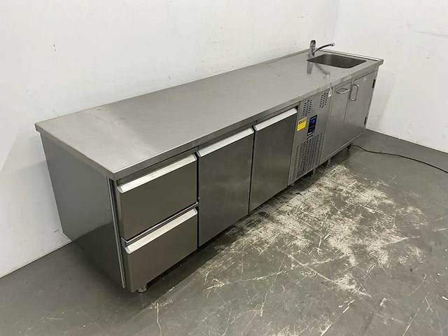 Frenox - koelwerkbank met spoeltafel - afbeelding 9 van  14