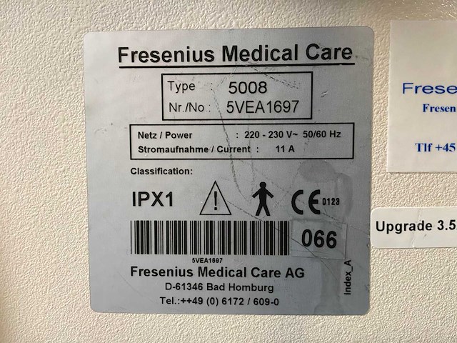 Fresensius medical care - 5008 - dialysis equipment (3x) - afbeelding 9 van  10