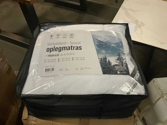 Fresh & co 180x200cm oplegmatras (10x) - afbeelding 3 van  4
