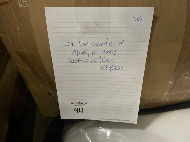 Fresh & co 180x200cm oplegmatras (10x) - afbeelding 4 van  4