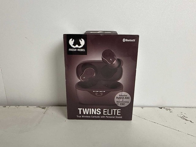 Fresh 'n rebel twins elite - in-ear oordopjes - deep mauve - afbeelding 3 van  3