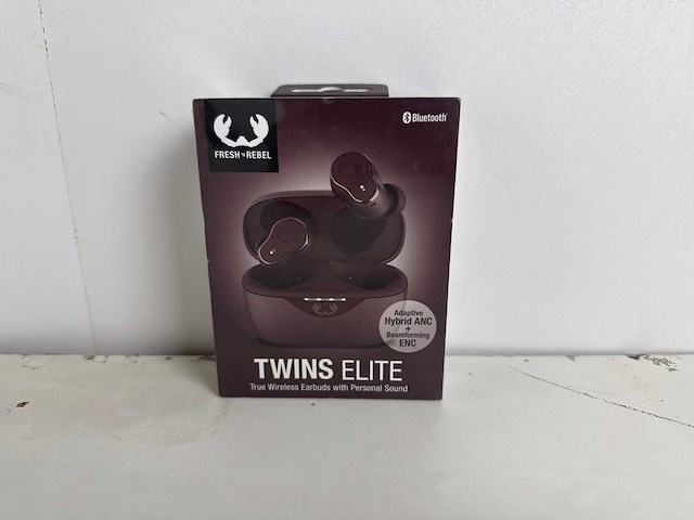 Fresh 'n rebel twins elite - in-ear oordopjes - deep mauve - afbeelding 3 van  3