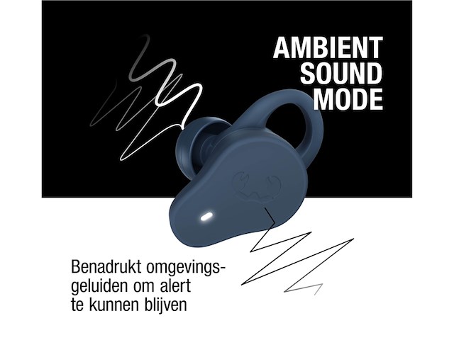 Fresh 'n rebel twins rush sport oordopjes steel blue - afbeelding 4 van  5