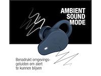 Fresh 'n rebel twins rush sport oordopjes steel blue - afbeelding 4 van  5