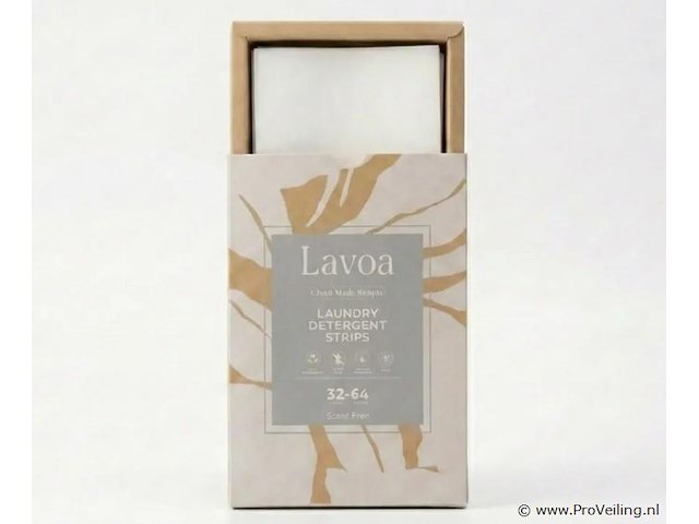 Fresh wasstrips - scent free - 64 wasbeurten - afbeelding 1 van  1