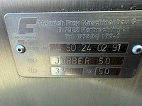 Frey - jober 50 - vacuümvulmachine - afbeelding 12 van  12