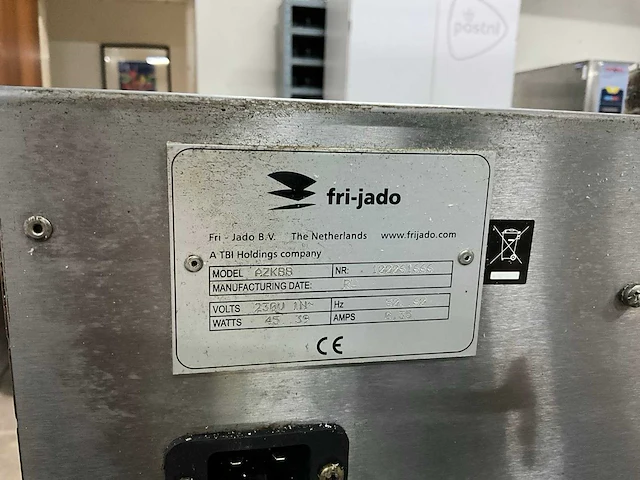 Fri-jado bb 3-p bakkerij oven - afbeelding 2 van  10