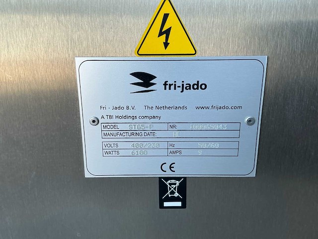 Fri-jado st65-p heteluchtoven - afbeelding 13 van  20