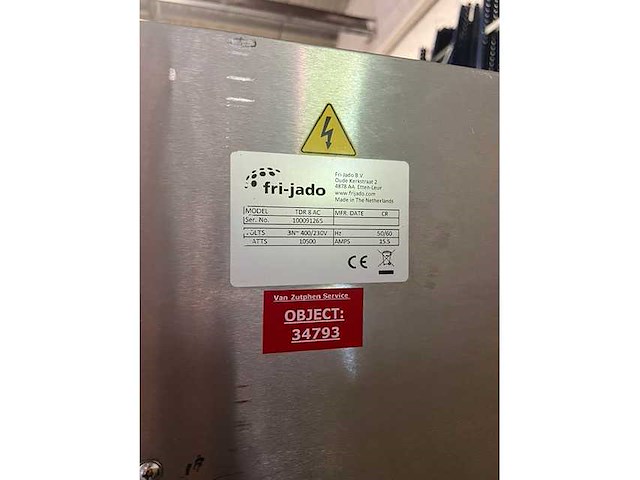 Fri-jado tdr 8 ac - professionele rotisserie / kippenoven (2x) - afbeelding 3 van  3