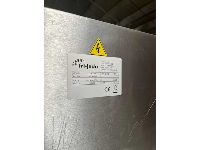 Fri-jado tdr 8 ac - professionele rotisserie / kippenoven - afbeelding 4 van  6