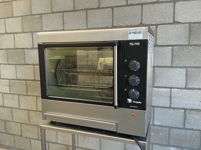 Fri-jado tg 110-m elektrische rotisserie / kipgrill – 5,2 kw – 400 v - afbeelding 1 van  11