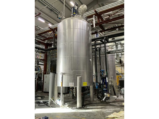 Friamco - verticale kristallisatietank met mantel en roeraar - 2019 - afbeelding 2 van  5