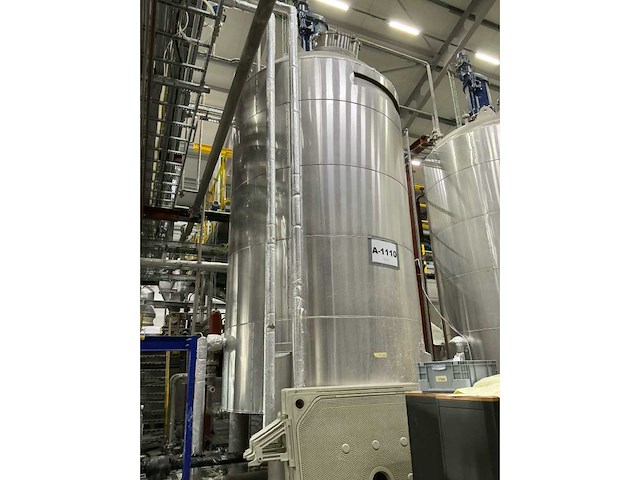 Friamco - verticale kristallisatietank met mantel en roeraar - 2019 - afbeelding 1 van  6